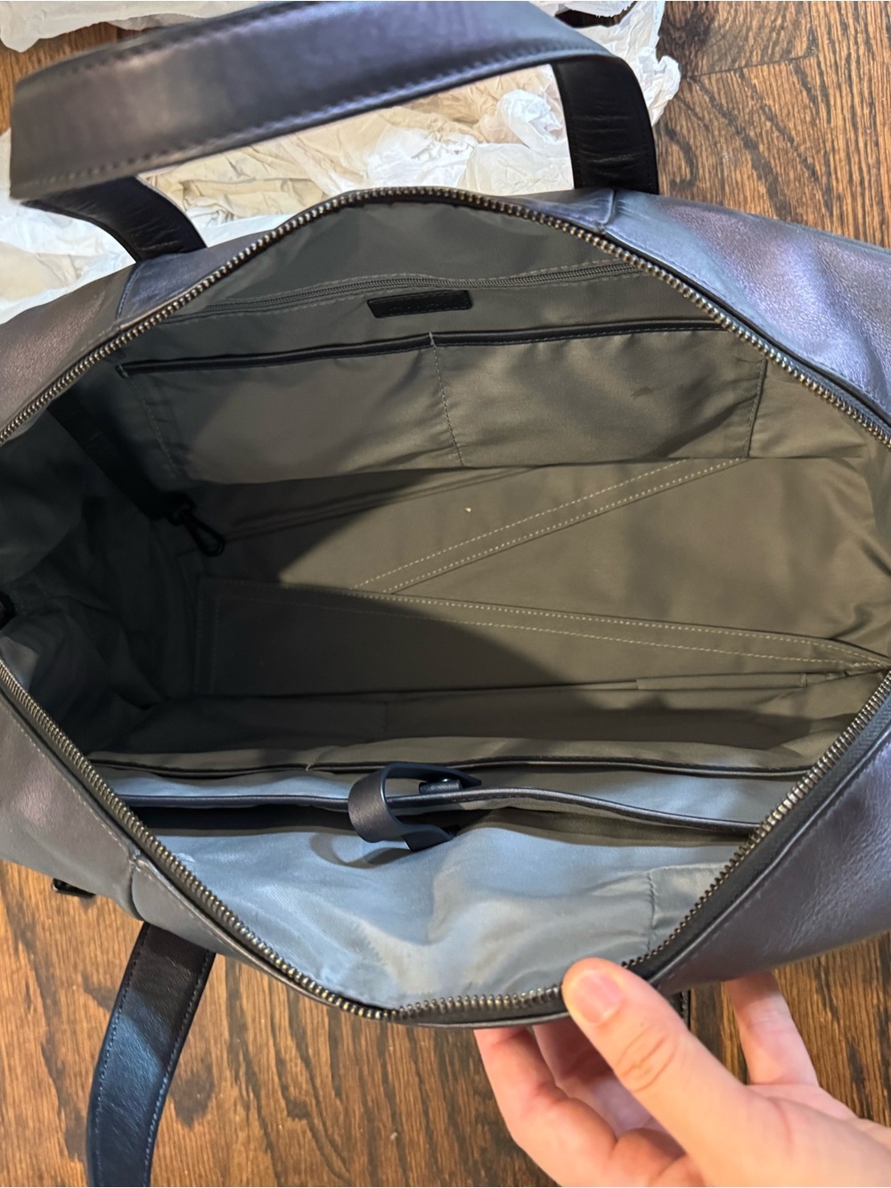 Away The Everywhere Bag Leather Travel Duffle - Solstice Limited Edition - Picture 6 of 9